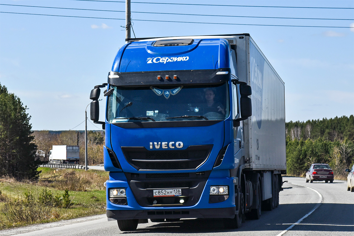 Иркутская область, № 344 — IVECO Stralis ('2012)
