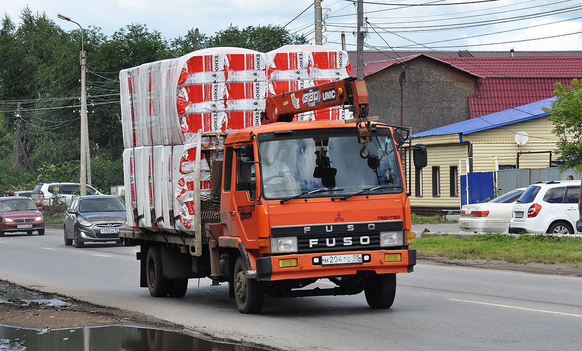 Омская область, № Н 204 ТС 55 — Mitsubishi Fuso Fighter