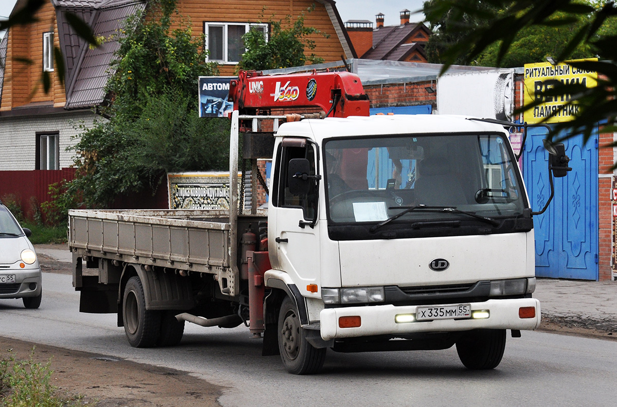 Омская область, № Х 355 ММ 55 — Nissan Diesel Condor
