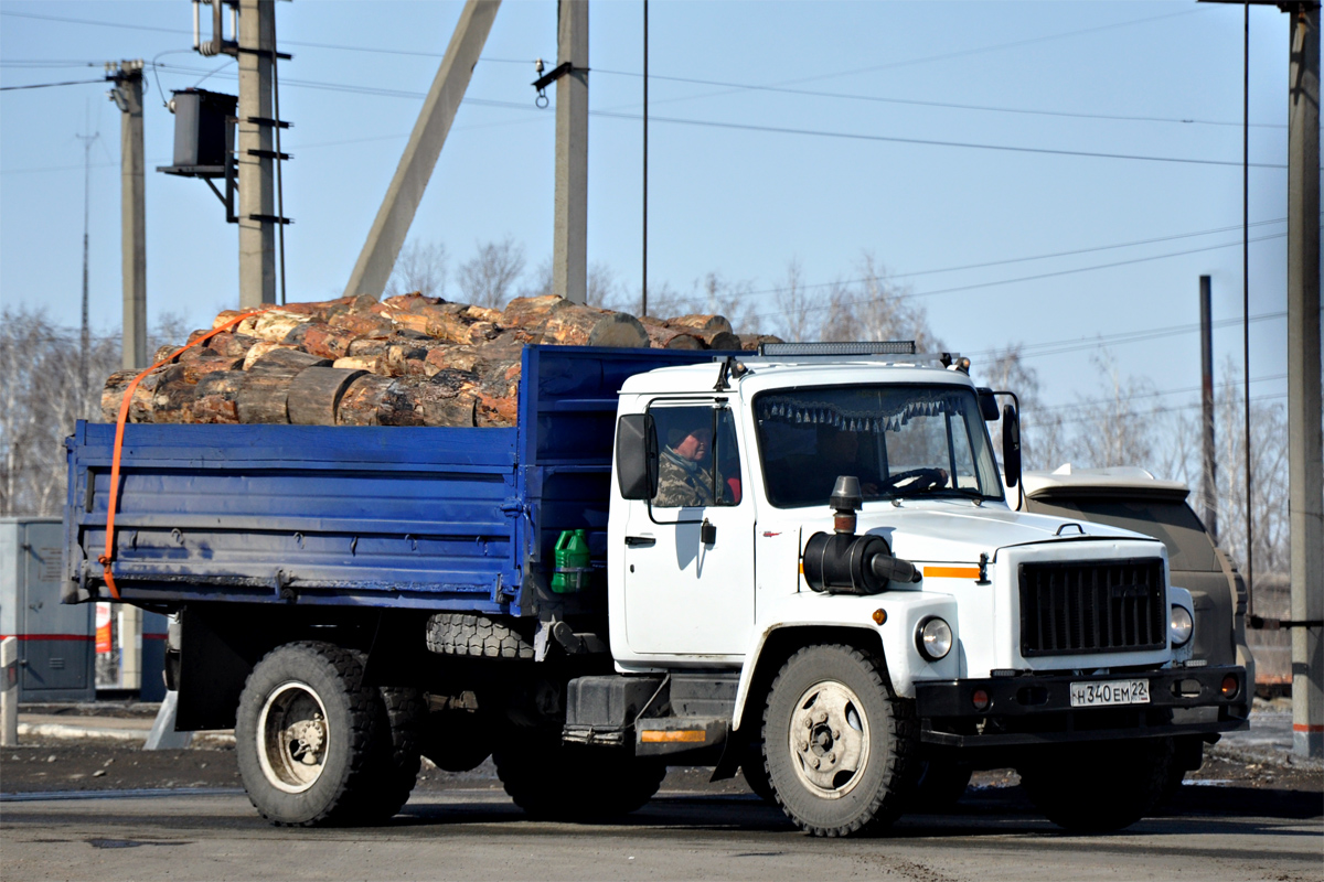 Алтайский край, № Н 340 ЕМ 22 — ГАЗ-3309