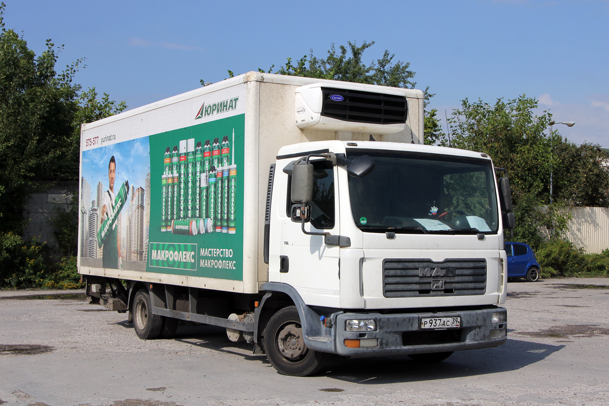 Калининградская область, № Р 937 АС 39 — MAN TGL 8.180