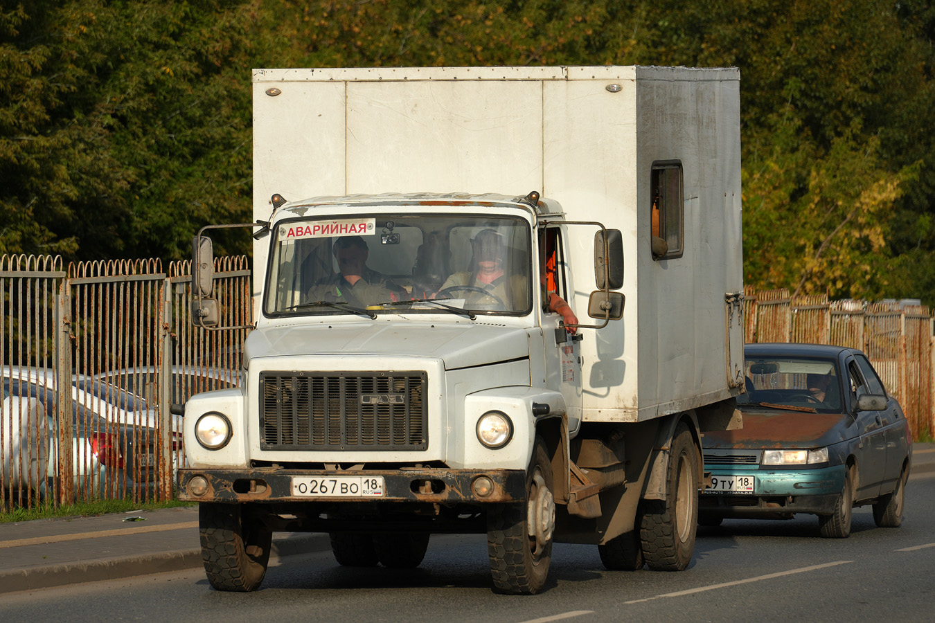 Удмуртия, № О 267 ВО 18 — ГАЗ-3306/3307/3309 (общая модель)