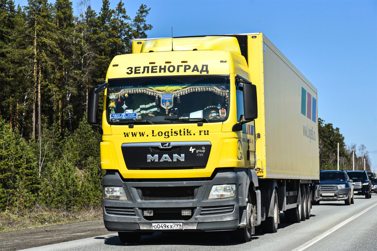 Москва, № О 049 КХ 799 — MAN TGX ('2007) 18.400