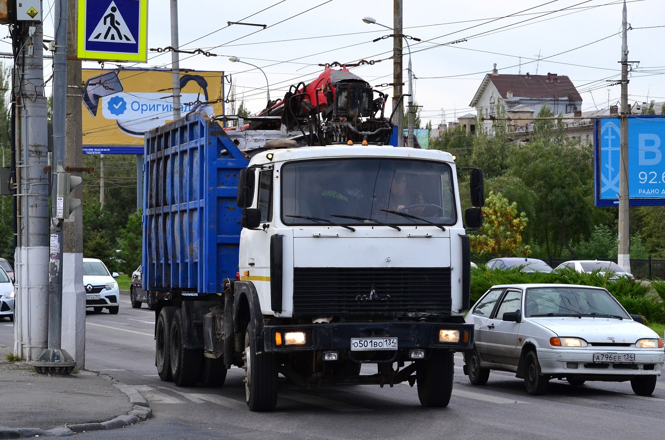 Волгоградская область, № О 501 ВО 134 — МАЗ-630305