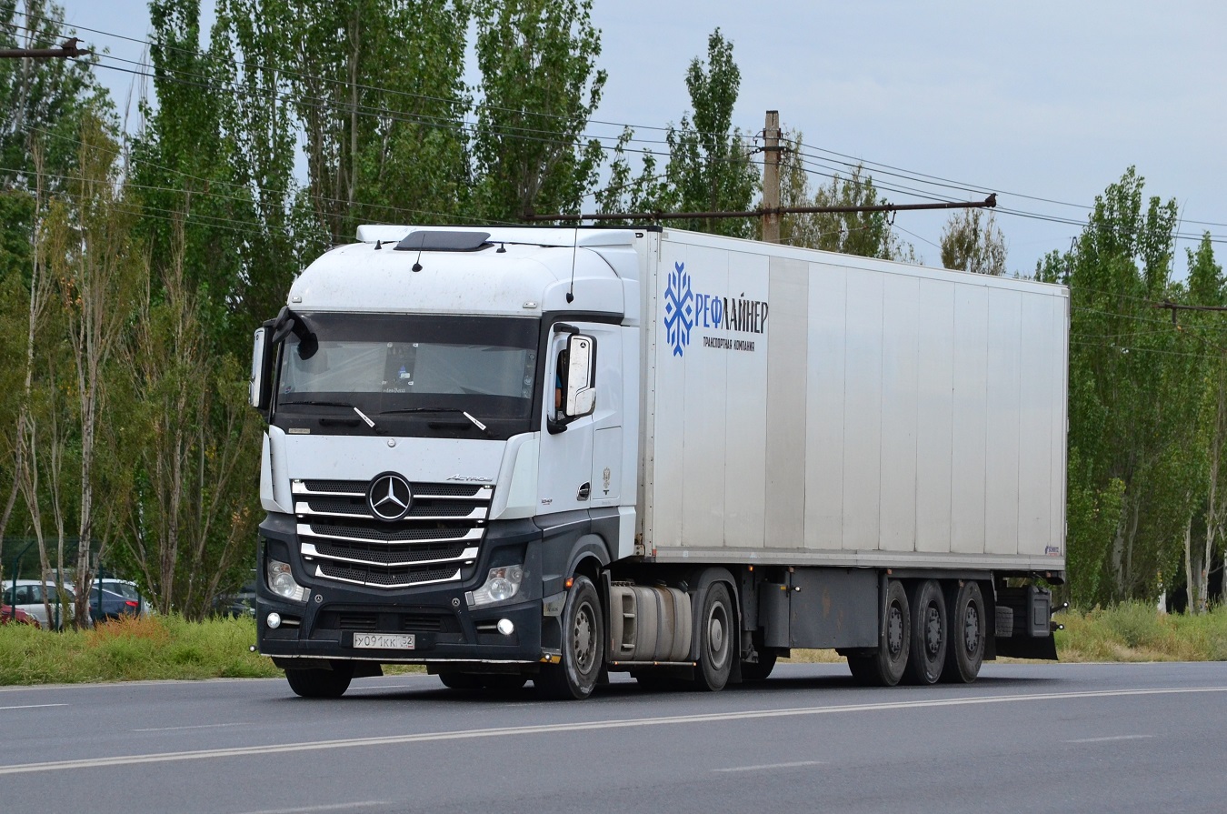 Нижегородская область, № Х 091 КК 152 — Mercedes-Benz Actros ('2011) 1840
