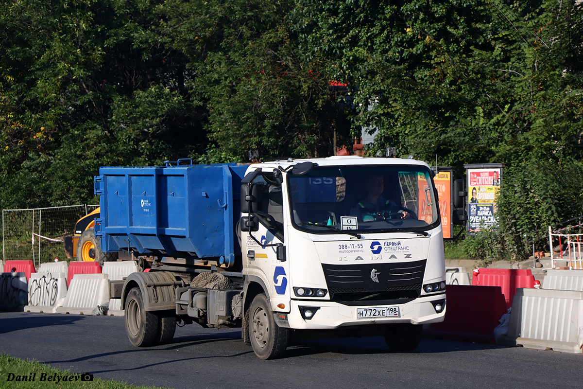 Санкт-Петербург, № Н 772 ХЕ 198 — КамАЗ-43089-F5 "Компас 9"