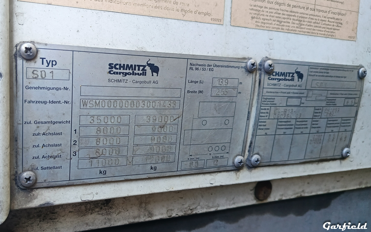 Кемеровская область, № АС 0647 42 — Schmitz Cargobull S.CS / SCB*S3T / S01