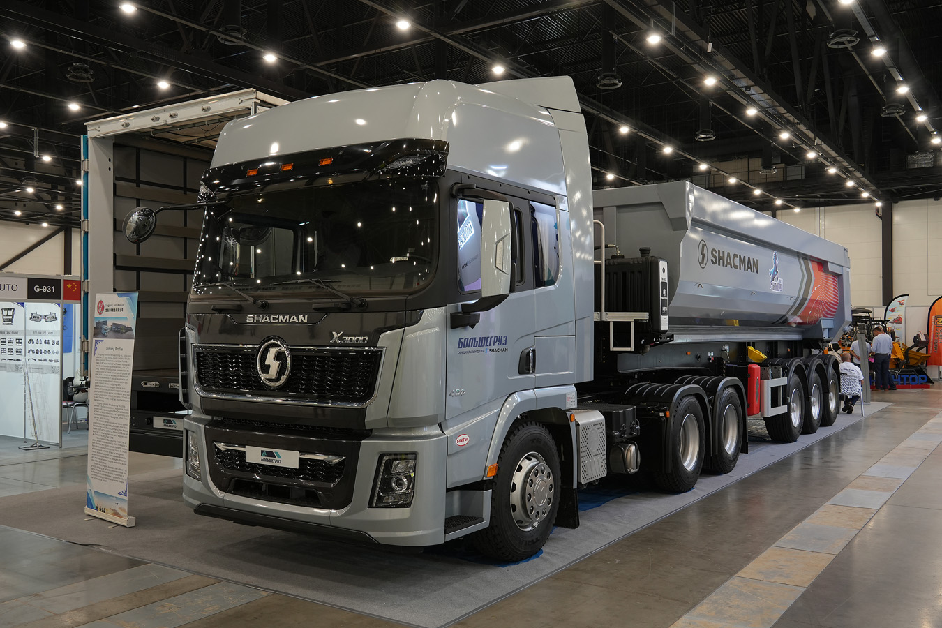 Санкт-Петербург, № (78) Б/Н 0119 — Shaanxi Shacman X3000 SX4258; Санкт-Петербург — Автомобили без номеров; Санкт-Петербург — Новые автомобили; Санкт-Петербург — Выставка "Eurasian Construction Technology" (10-12.09.2025)