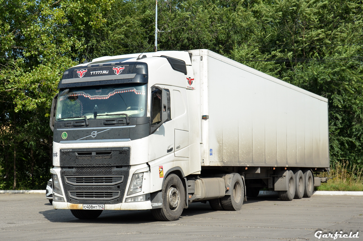 Кемеровская область, № С 408 МТ 142 — Volvo ('2012) FH.460