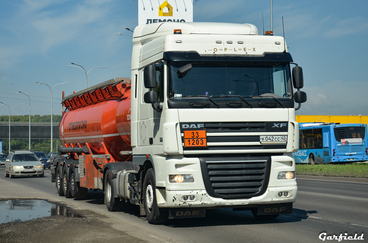 Кемеровская область, № К 042 СС 42 — DAF XF105 FT
