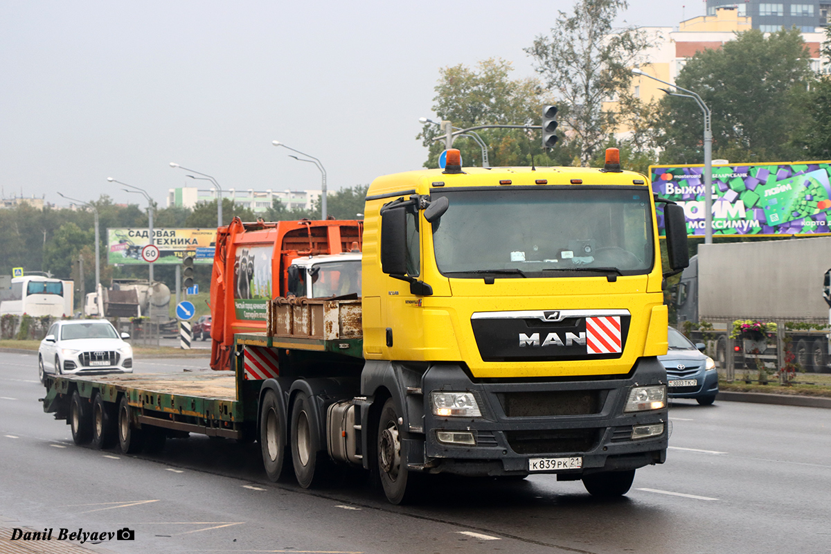 Чувашия, № К 839 РК 21 — MAN TGX ('2007) 33.480