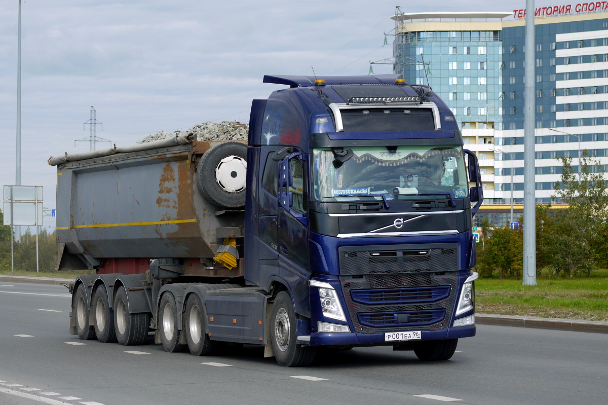 Свердловская область, № Р 001 ЕА 96 — Volvo ('2012) FH.500