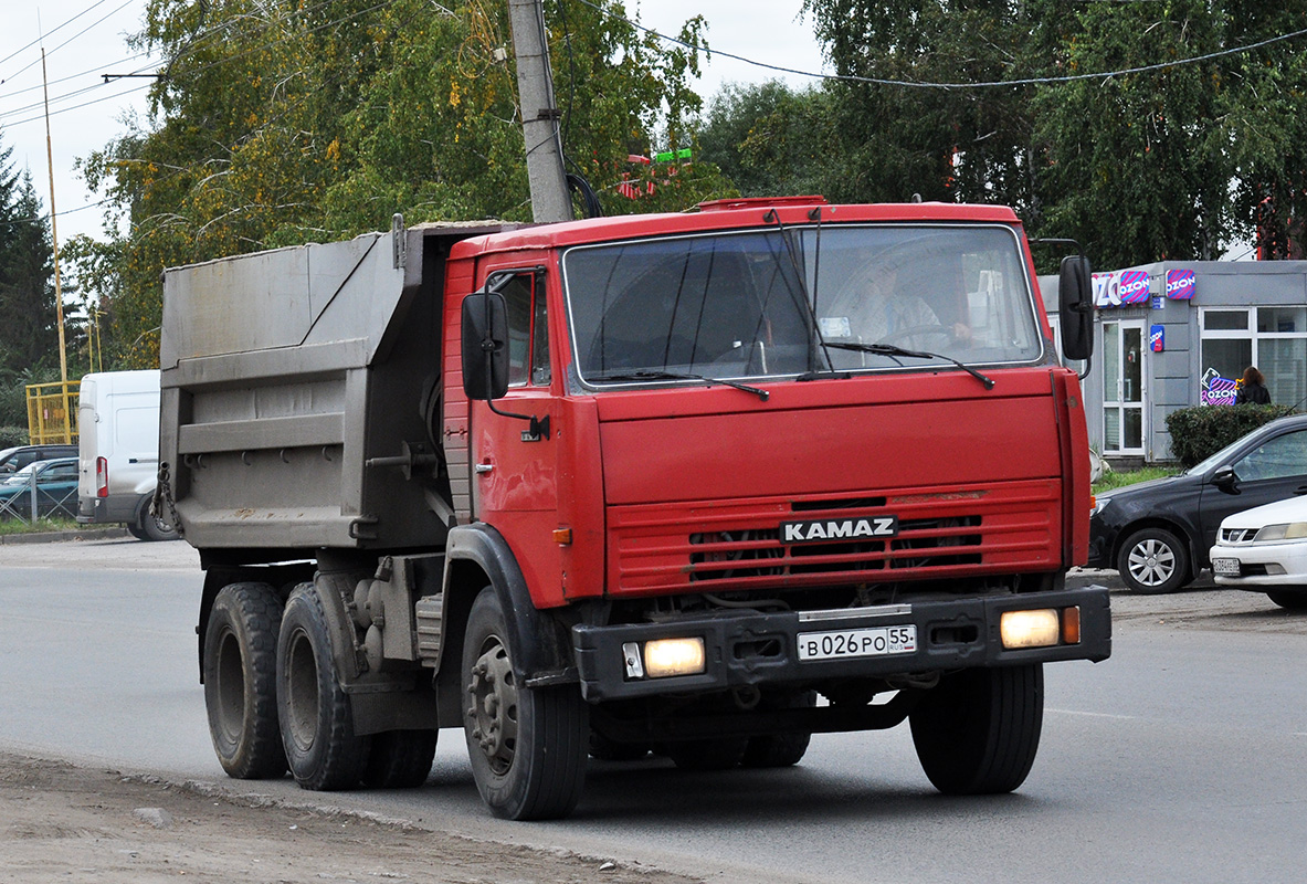 Омская область, № В 026 РО 55 — КамАЗ-5410