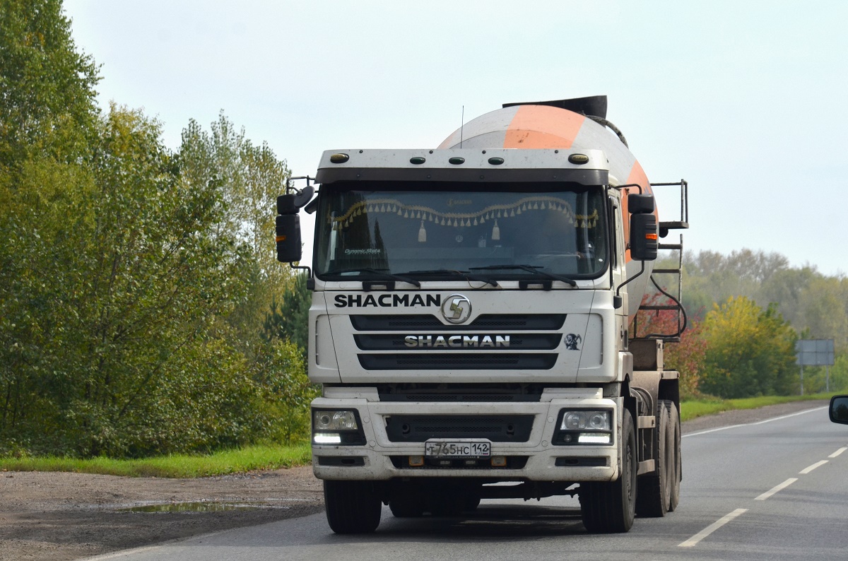 Кемеровская область, № Т 765 НС 142 — Shaanxi Shacman F3000 (общая модель)