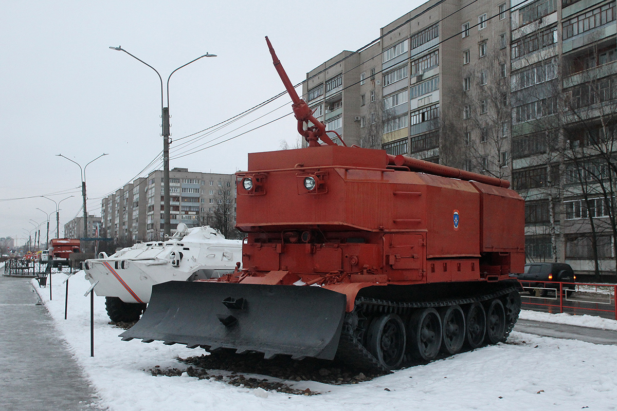 Ивановская область, № (37) Б/Н СТ 0001 — Т-54 (шасси); Ивановская область — Аллея Славы ИПСА; Ивановская область — Спецтехника на постаментах