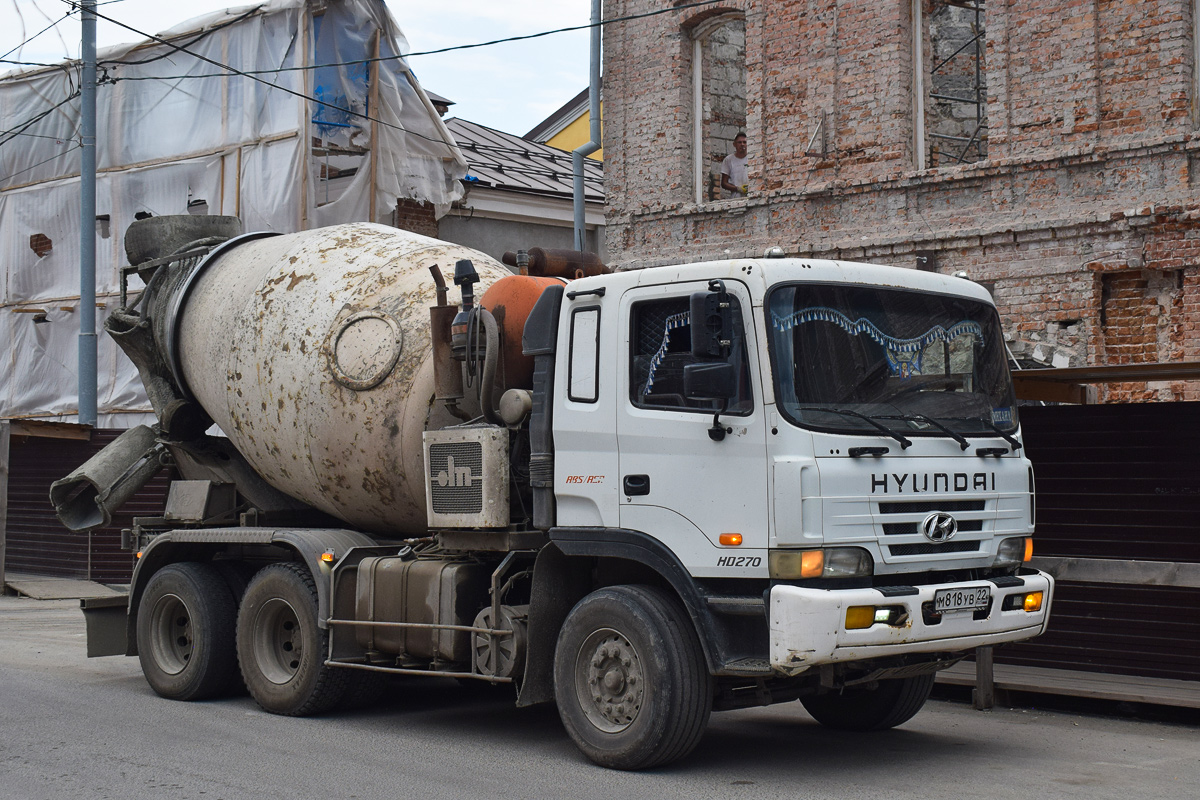 Алтайский край, № М 818 УВ 22 — Hyundai Power Truck HD270