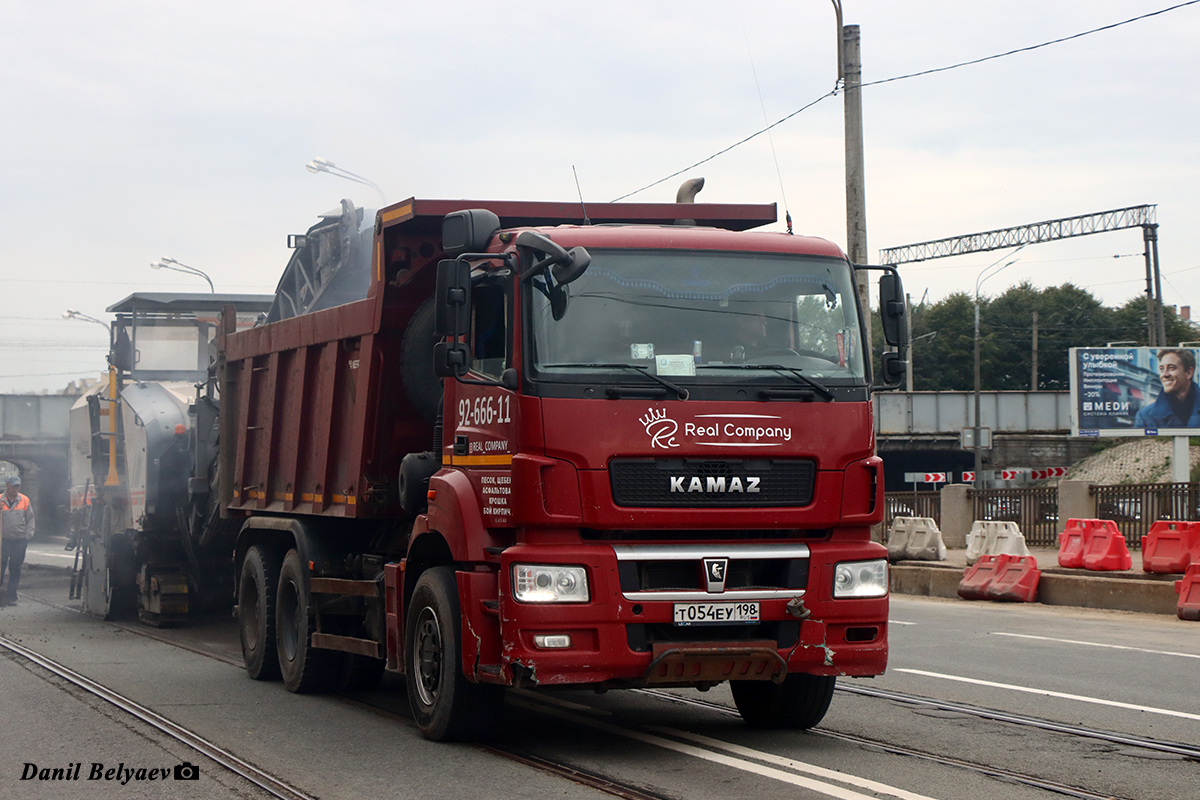 Санкт-Петербург, № Т 054 ЕУ 198 — КамАЗ-6580-S5(87)