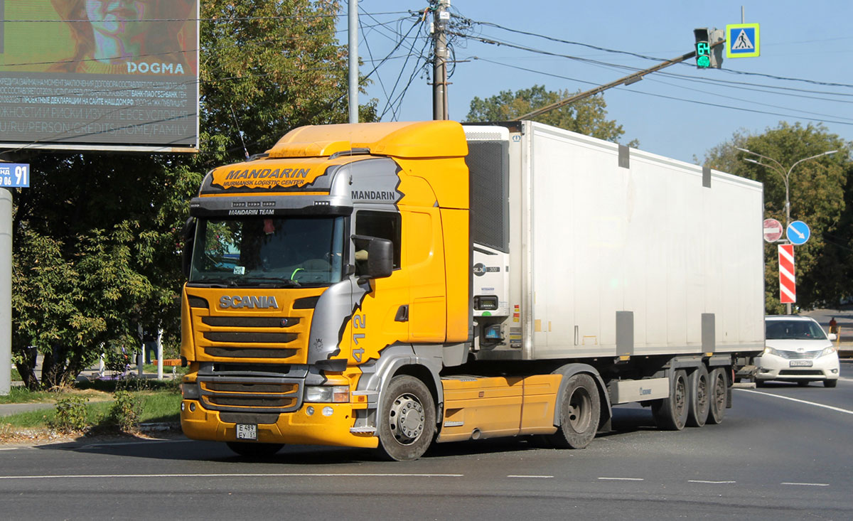Мурманская область, № 412 — Scania ('2013) R440