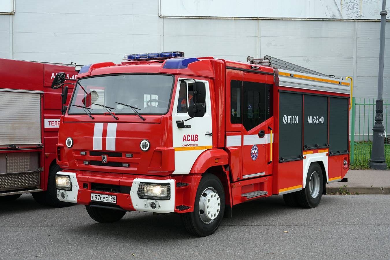 Санкт-Петербург, № С 976 УЕ 198 — КамАЗ-43253-G5(69); Санкт-Петербург — Финал соревнований по скоростному маневрированию на пожарных автомобилях "Трасса-01", 13.09.2025