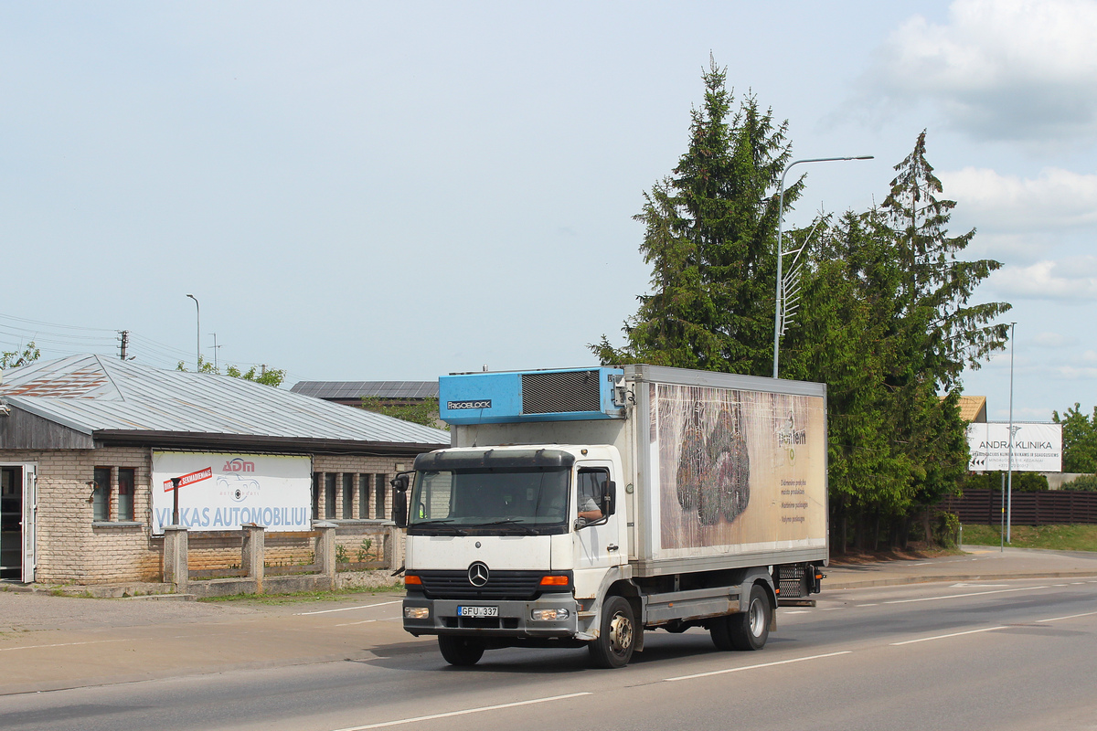 Литва, № GFU 337 — Mercedes-Benz Atego 1215