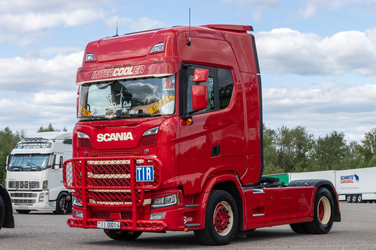 Гродненская область, № ІІ 0001-4 — Scania ('2016) S450; Московская область — Фестиваль TruckDay 2025
