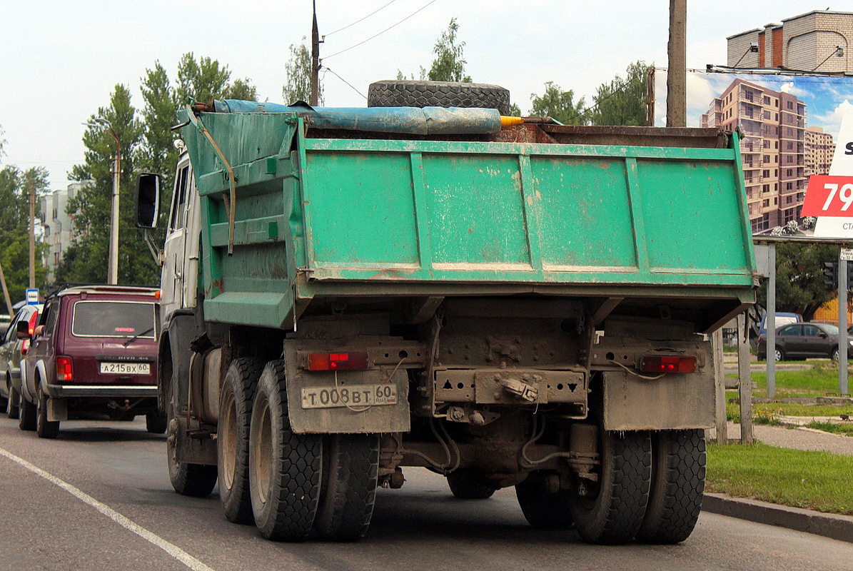 Псковская область, № Т 008 ВТ 60 — КамАЗ-55111 [551110]