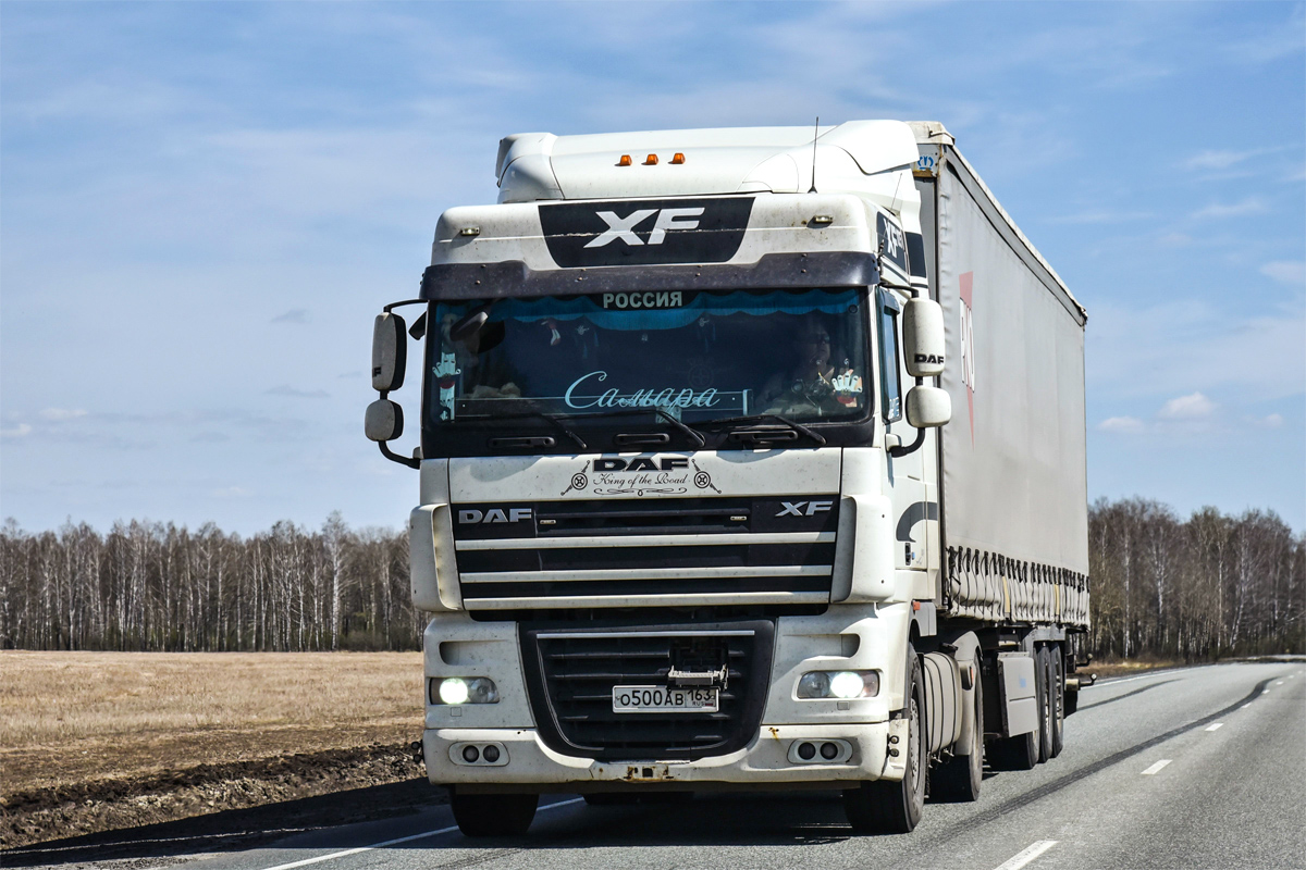 Самарская область, № О 500 АВ 163 — DAF XF105 FT
