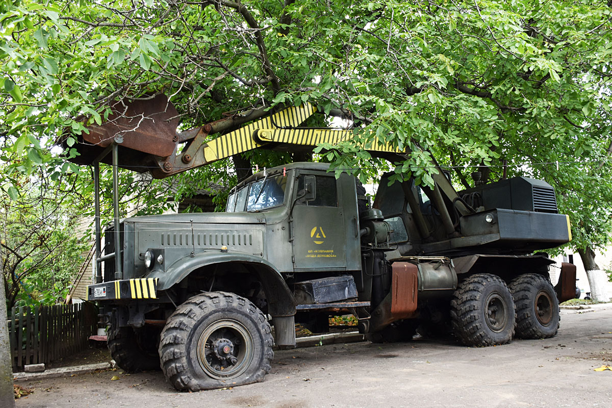 Донецкая область, № Е 780 НУ — КрАЗ-255 (общая модель)