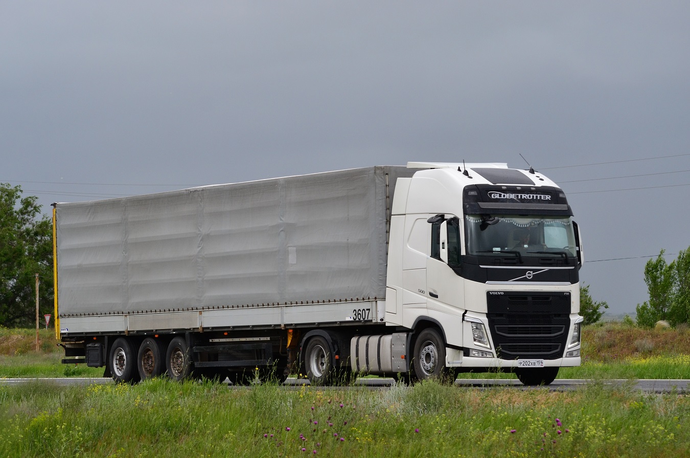 Пермский край, № Р 202 ХВ 159 — Volvo ('2012) FH.500