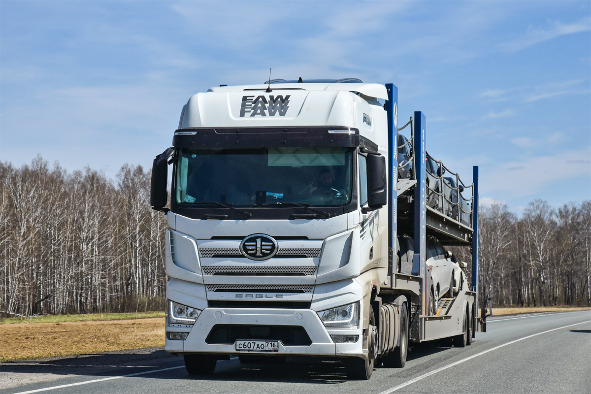 Татарстан, № С 607 АО 716 — FAW J7 Eagle CA4180