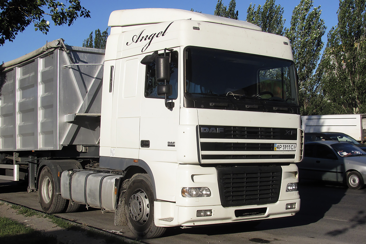 Запорожская область, № АР 5911 СІ — DAF XF95 FT