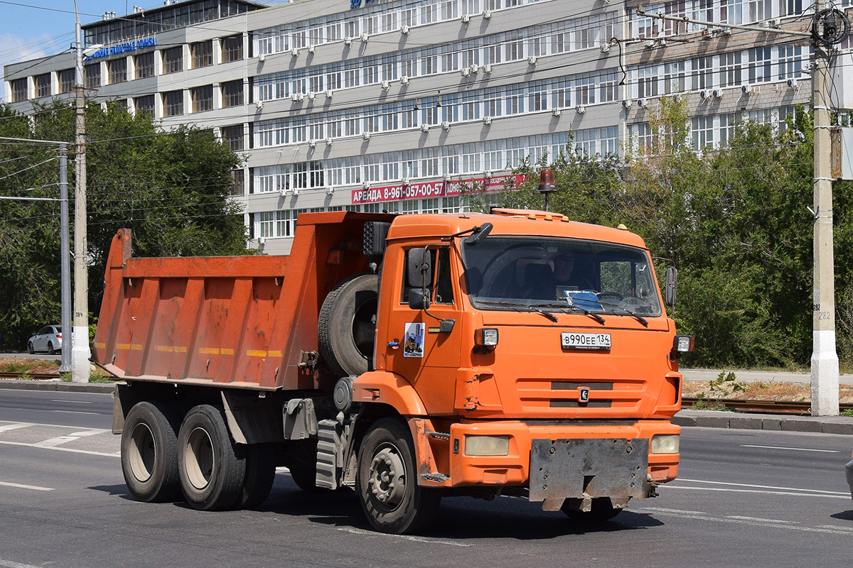 Волгоградская область, № В 990 ЕЕ 134 — КамАЗ-65115-L4(19)