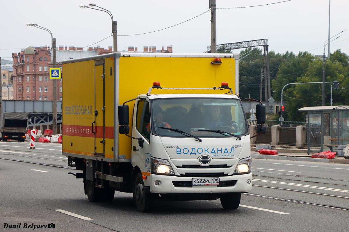 Санкт-Петербург, № К 522 РС 198 — Hino 300