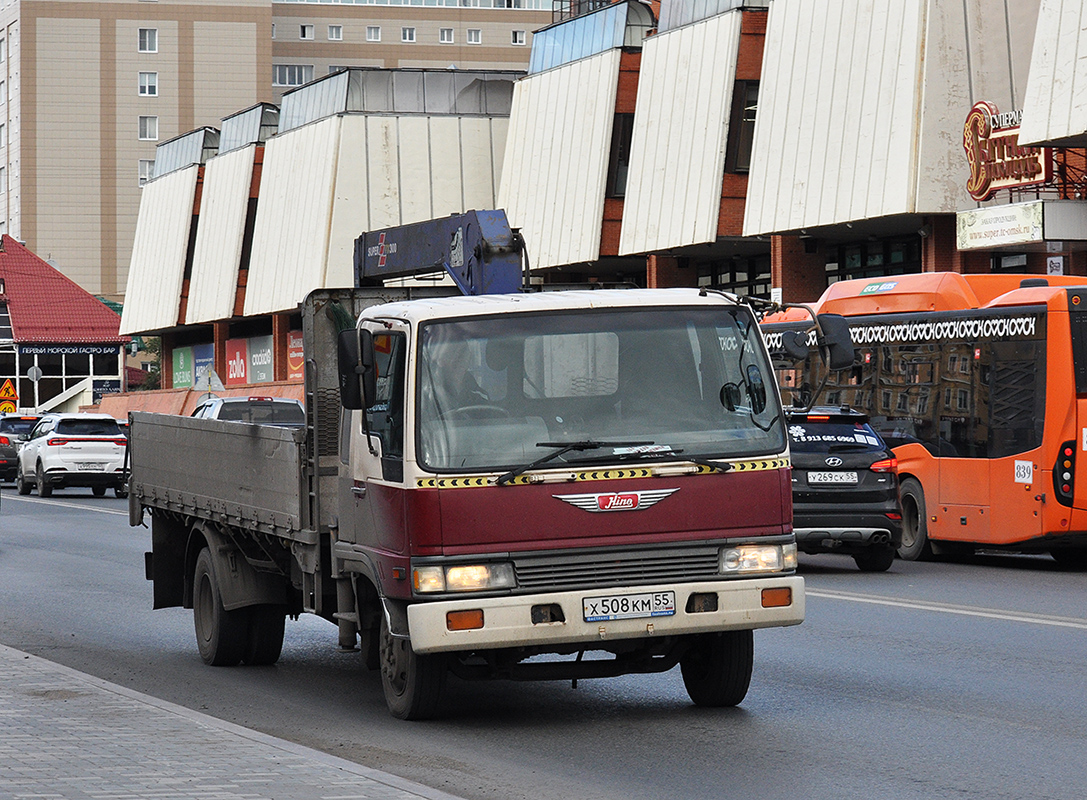 Омская область, № Х 508 КМ 55 — Hino Ranger