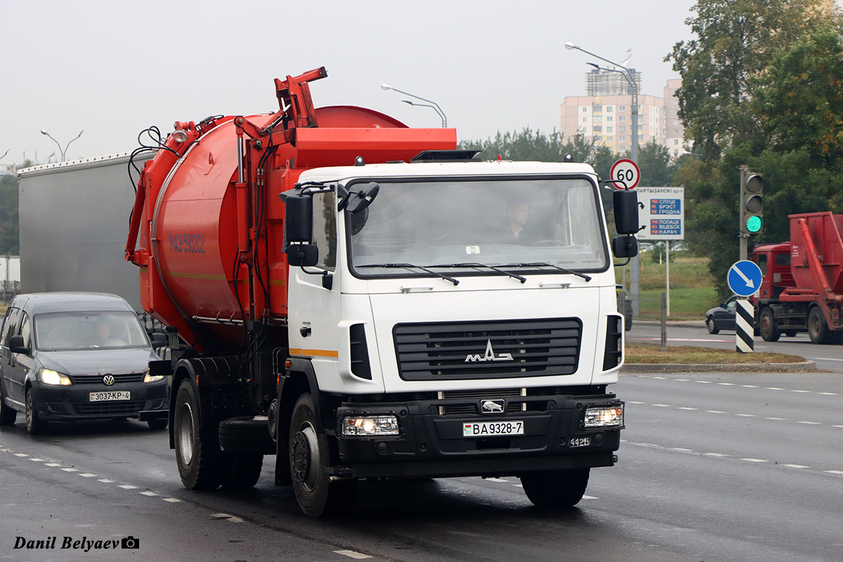 Минск, № ВА 9328-7 — МАЗ-5340C2