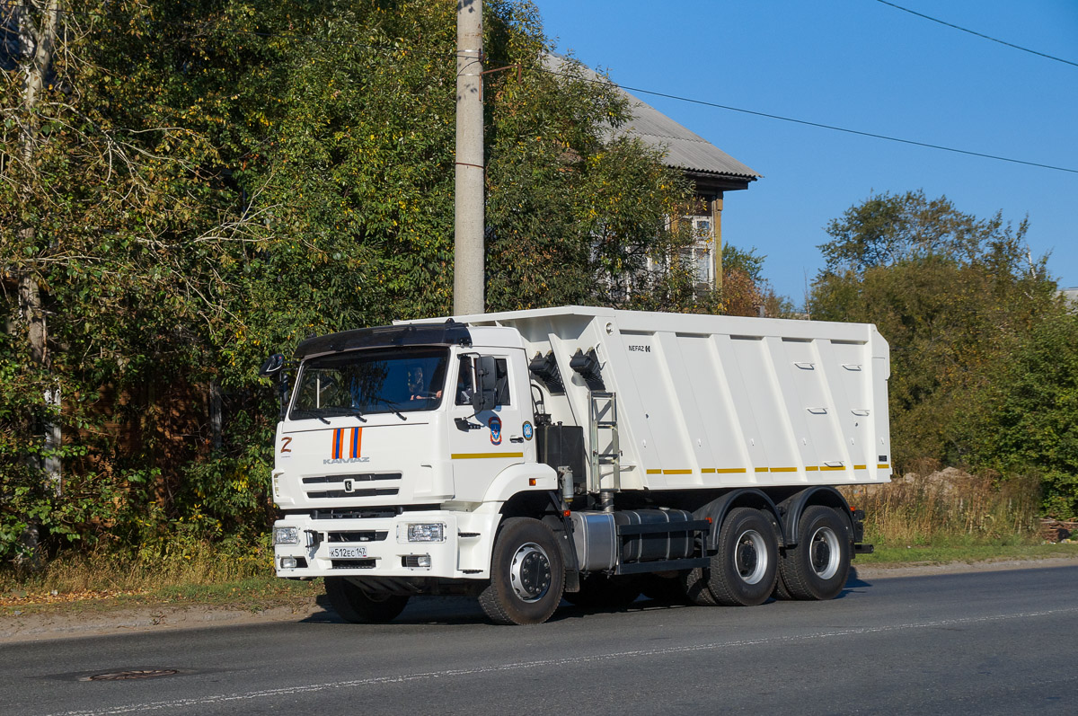 Ленинградская область, № К 512 ЕС 147 — КамАЗ-6520 (общая модель)