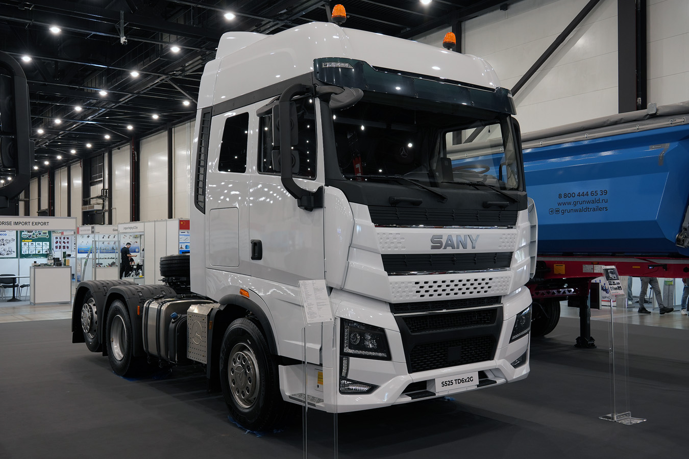 Санкт-Петербург, № (78) Б/Н 0126 — SANY D525 HQC4250; Санкт-Петербург — Автомобили без номеров; Санкт-Петербург — Новые автомобили; Санкт-Петербург — Выставка "Eurasian Construction Technology" (10-12.09.2025)