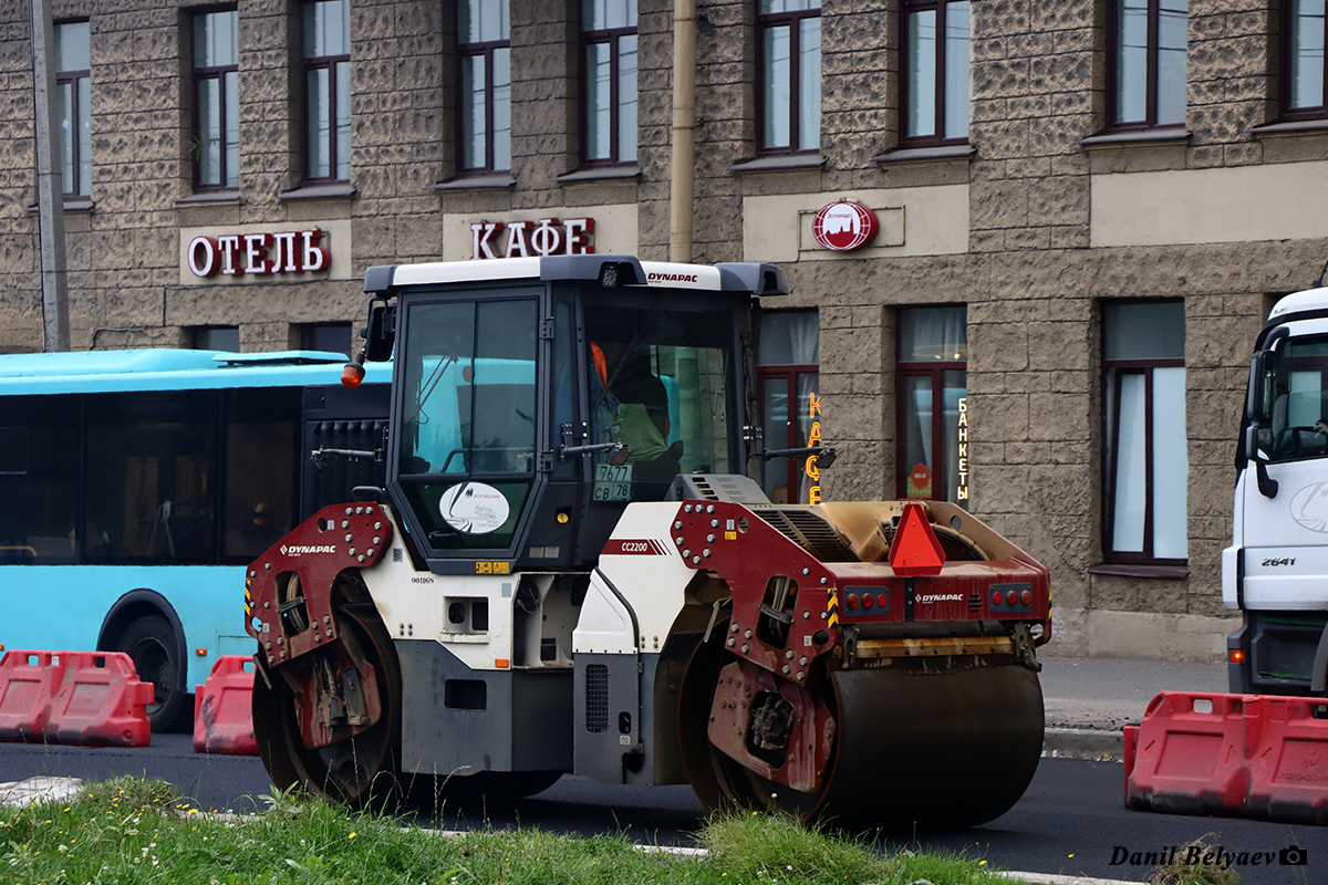 Санкт-Петербург, № 7677 СВ 78 — Dynapac (общая модель)