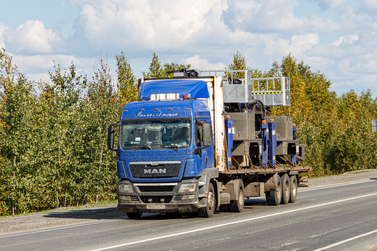 Тюменская область, № Т 848 ТМ 152 — MAN TGS 19.400