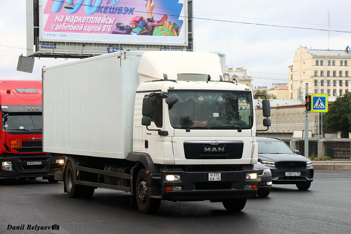Курская область, № Н 373 ЕА 46 — MAN TGM (общая модель)