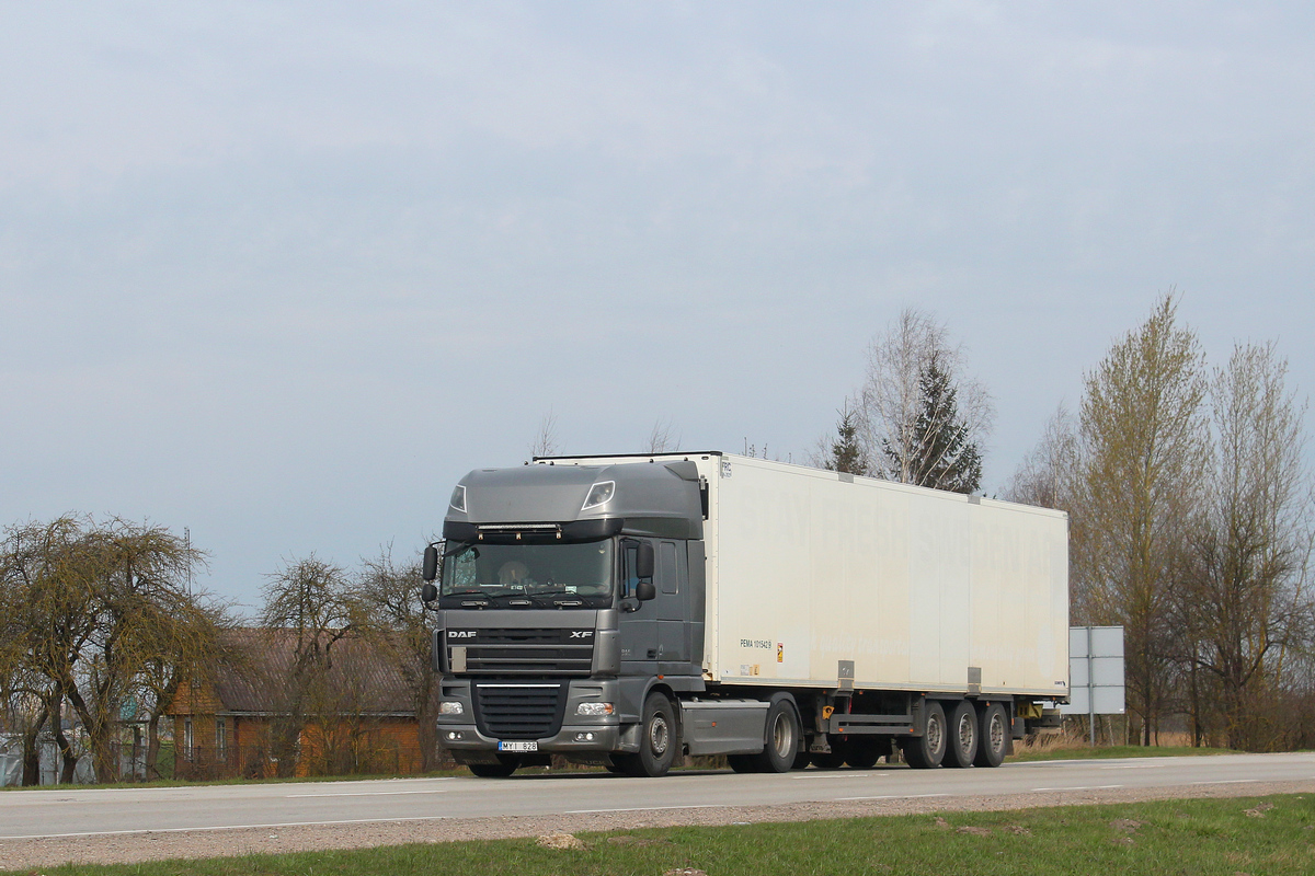 Литва, № MYI 828 — DAF XF105 FT