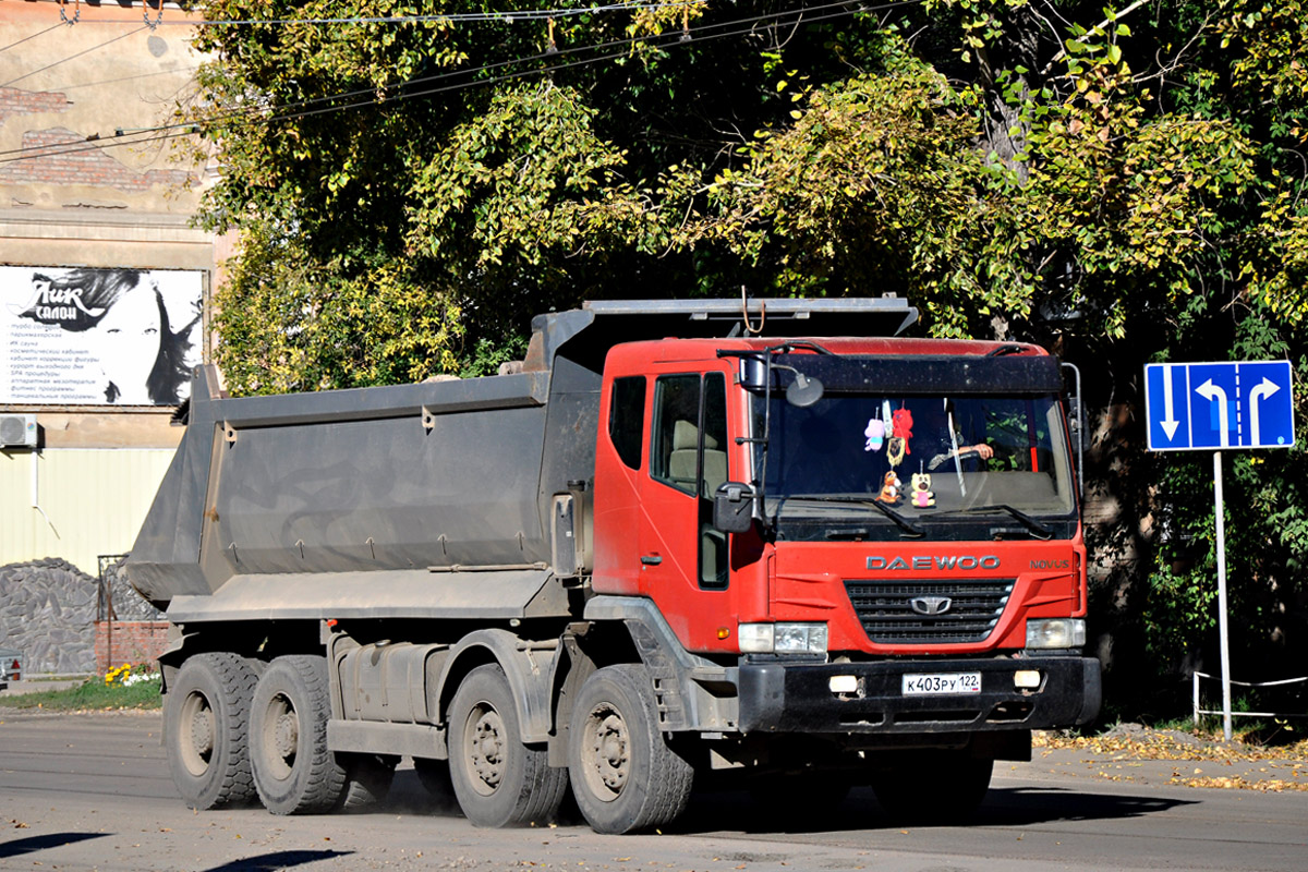 Алтайский край, № К 403 РУ 122 — Daewoo Novus