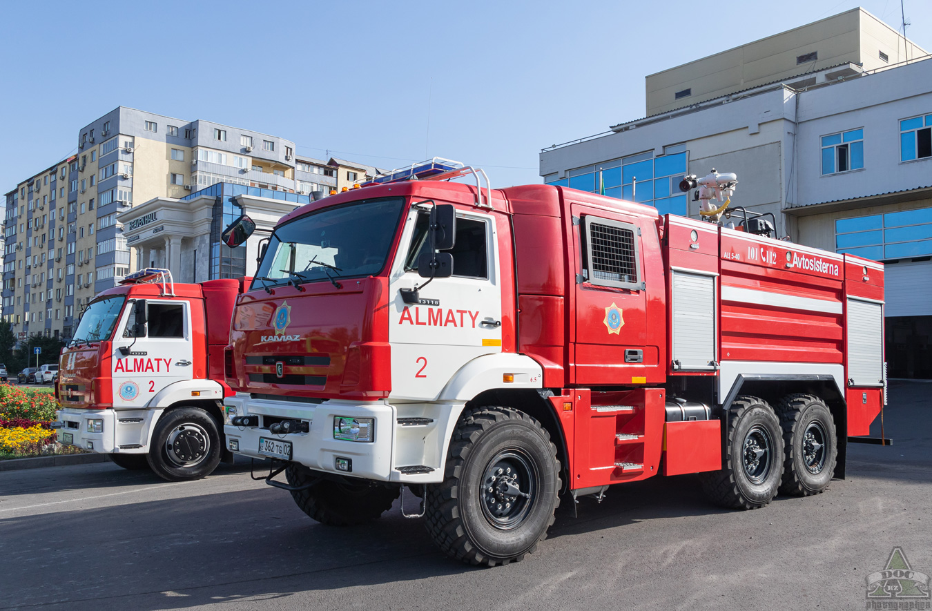 Алматы, № 362 TG 02 — КамАЗ-43118 [XWC]