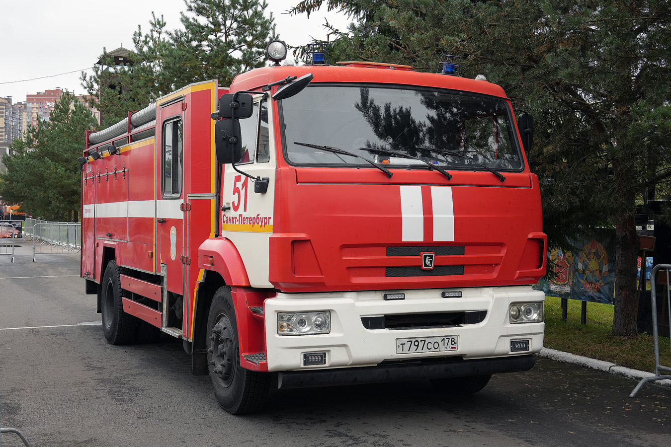 Санкт-Петербург, № Т 797 СО 178 — КамАЗ-43253-R4(28)