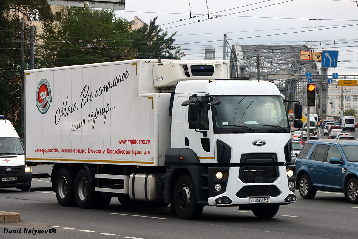 Ленинградская область, № К 886 ЕМ 147 — Ford Cargo ('2012) 2533
