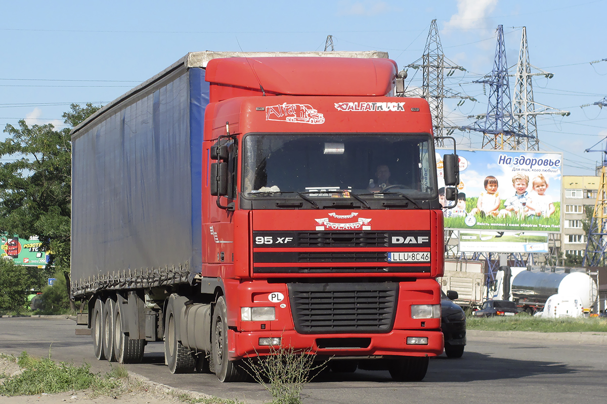 Польша, № LLU 8C46 — DAF 95XF FT