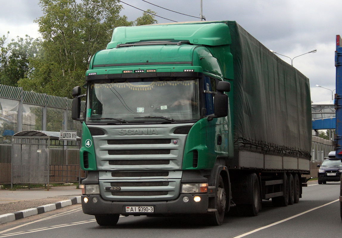 Гомельская область, № АІ 9390-3 — Scania ('2004) R420