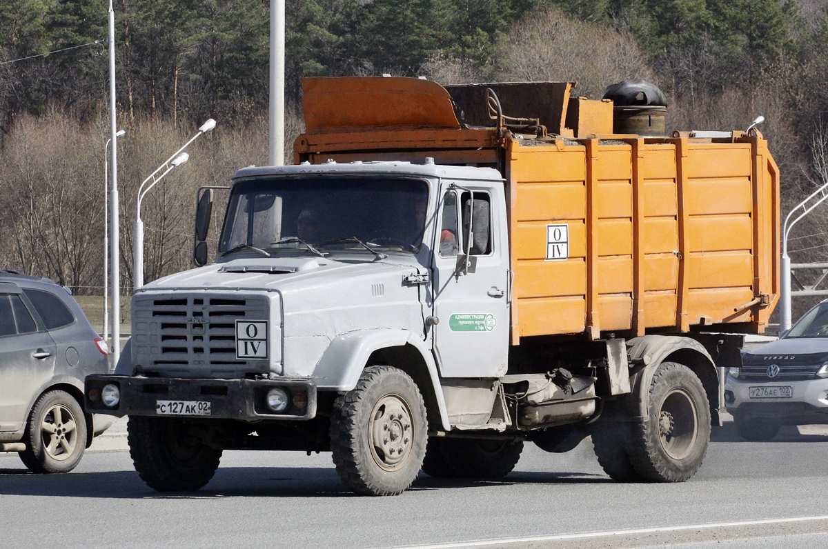 Башкортостан, № С 127 АК 02 — ЗИЛ-494560