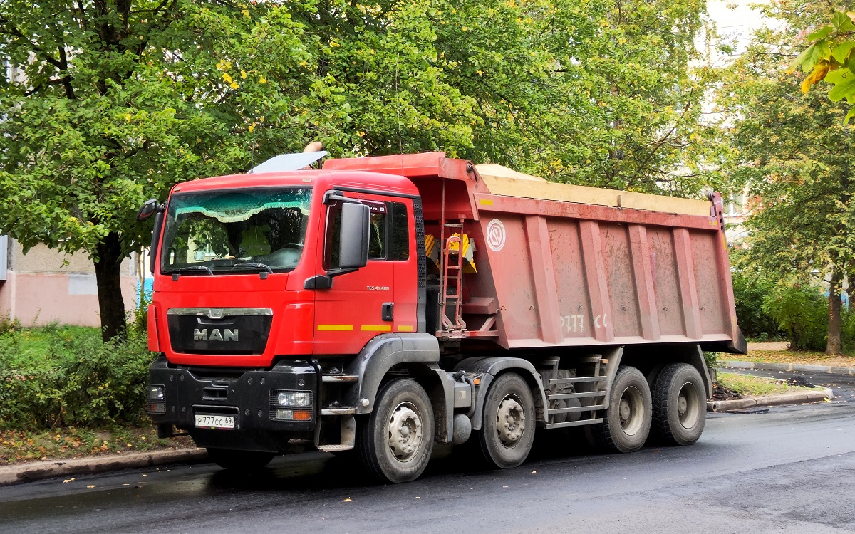 Тверская область, № Р 777 СС 69 — MAN TGS 41.400