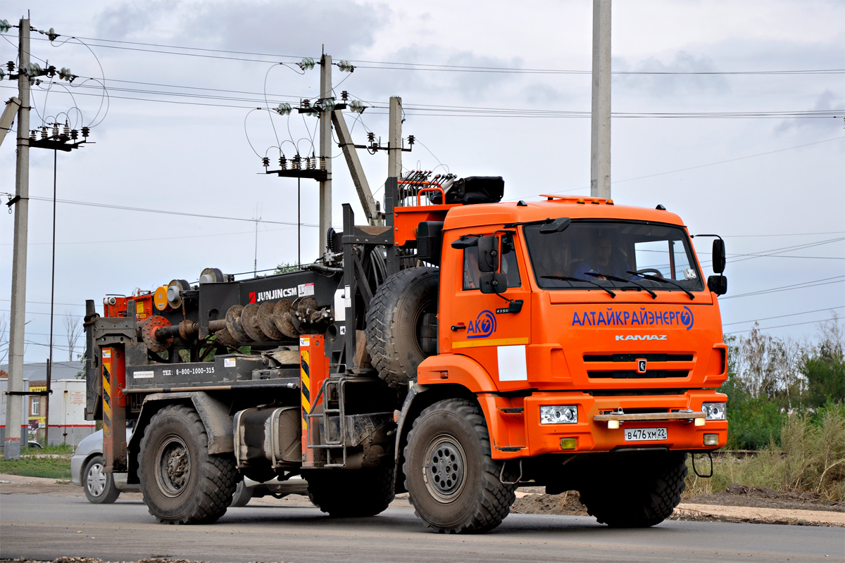Алтайский край, № В 476 ХМ 22 — КамАЗ-43502-45